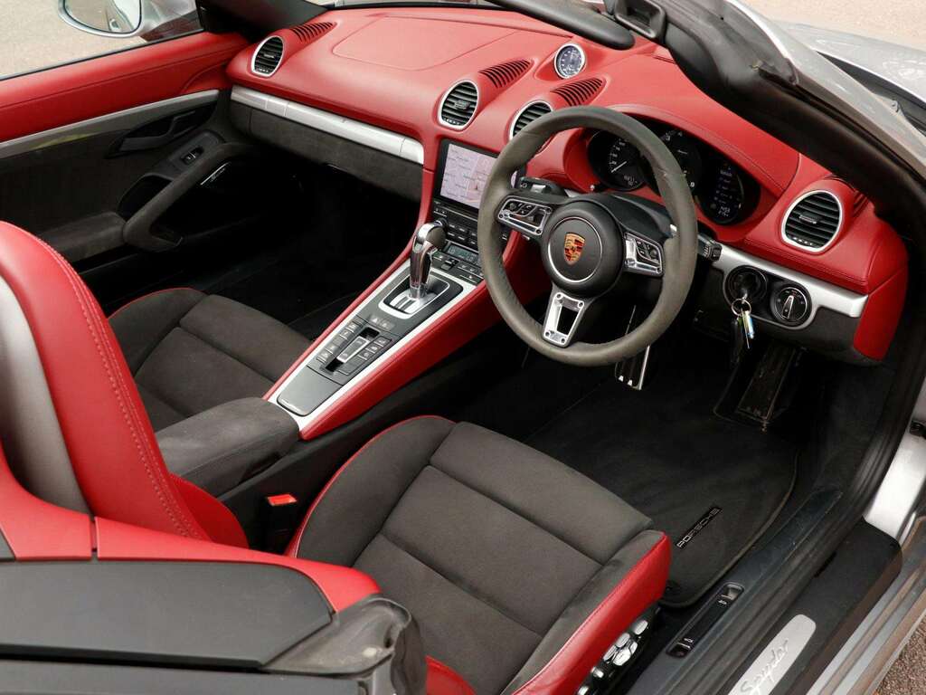 Porsche 718 Spyder Spyder S-a 2021 Silver #3