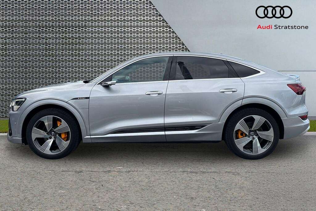 Audi E-tron 300Kw 55 Quattro 95Kwh S Line 2020 Silver #4
