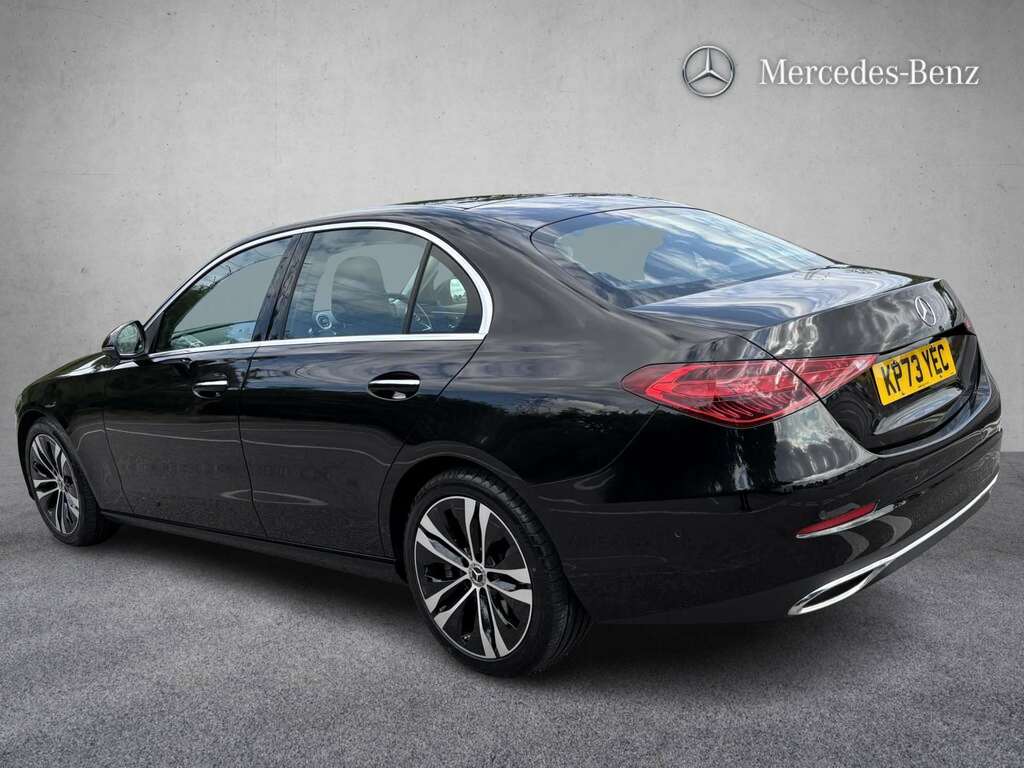 Mercedes-Benz C Class C220d 197 Exclusive Luxury 9G-tronic 2023 KP73YEC Black #2