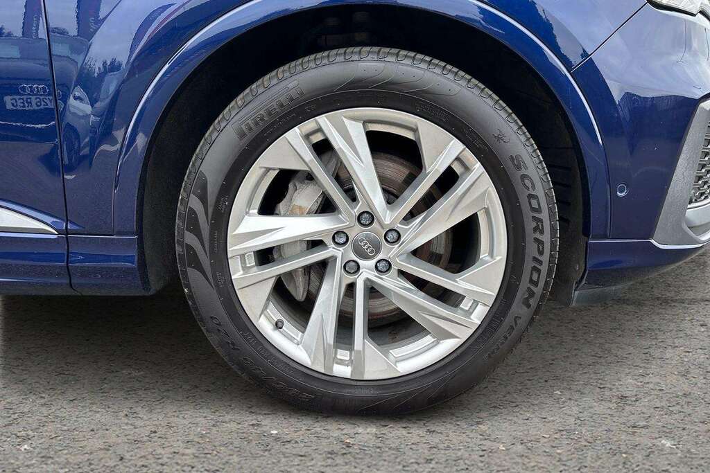 Audi Q7 50 Tdi Quattro S Line Tiptronic 2020 Blue