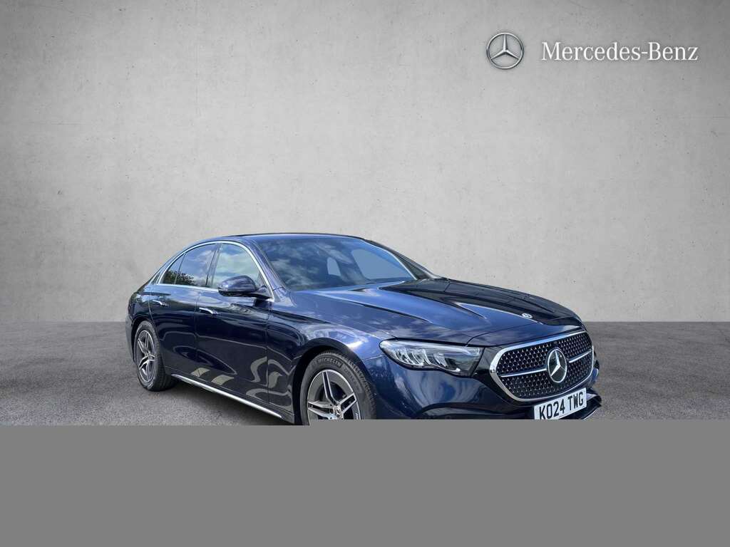 Mercedes-Benz E Class E200 Amg Line 9G-tronic 2024 Blue