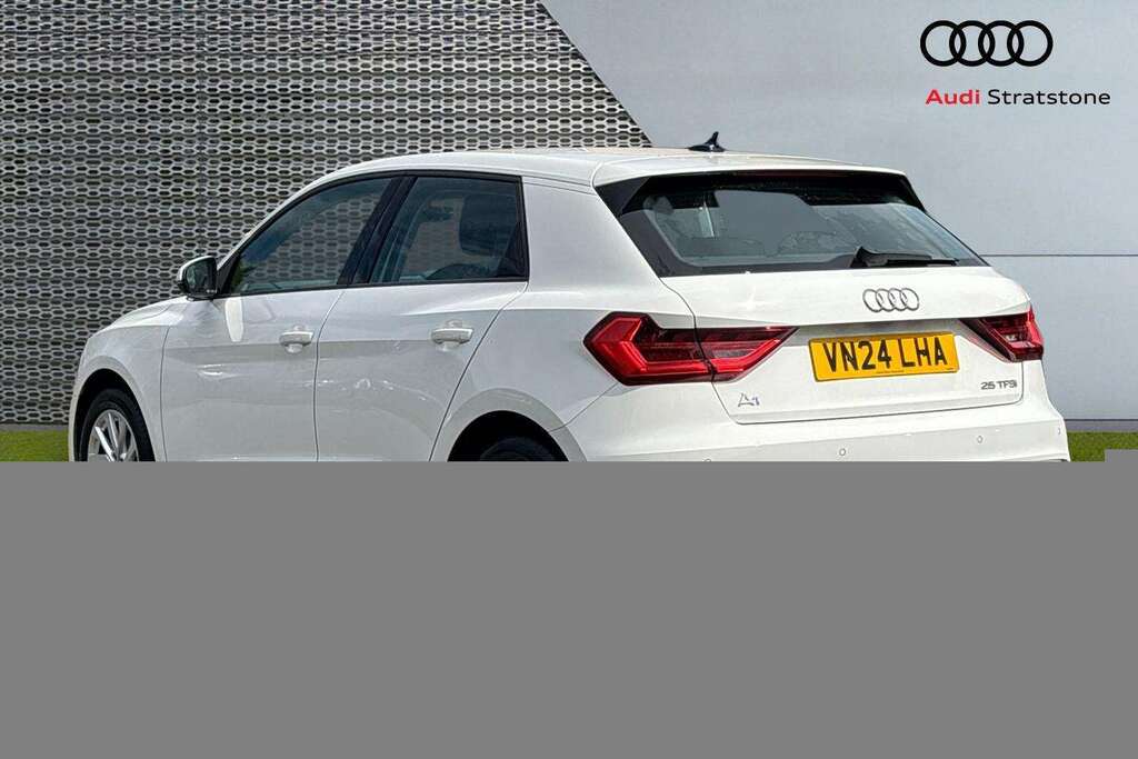 Audi A1 25 Tfsi Sport 2024 VN24LHA White #2