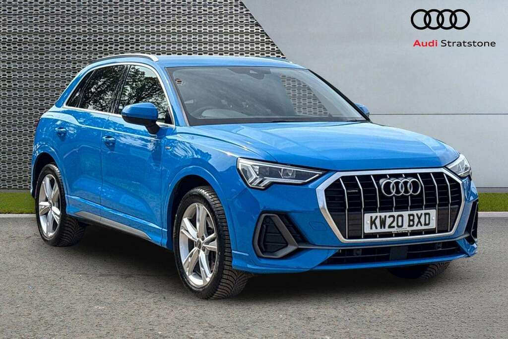 Audi Q3 40 Tfsi Quattro S Line S Tronic 2020 Blue