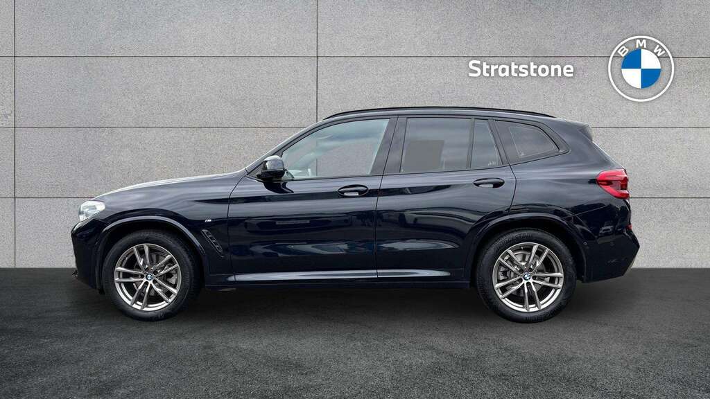 BMW X3 Xdrive20d Mht M Sport Step 2020 Black #3