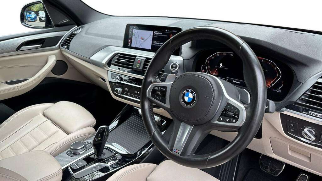 BMW X3 Xdrive20d Mht M Sport Step 2020 Black #4