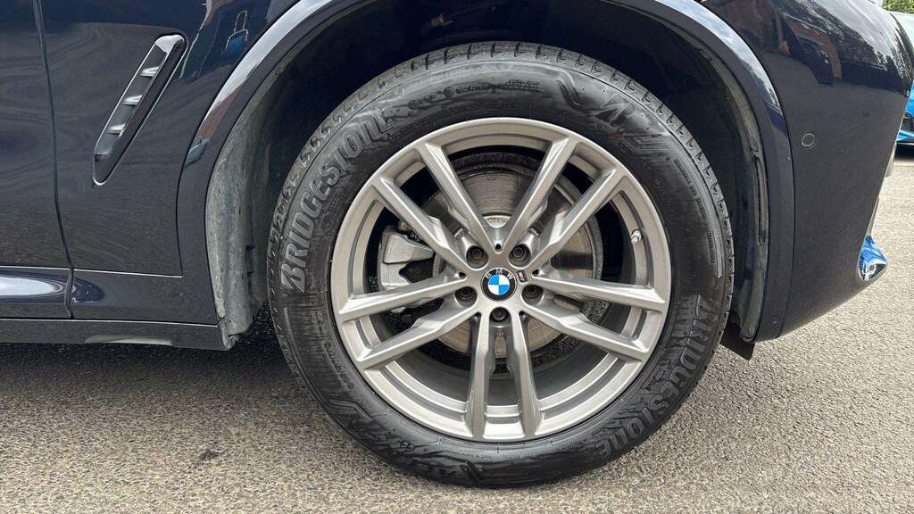 BMW X3 Xdrive20d Mht M Sport Step 2020 Black #6