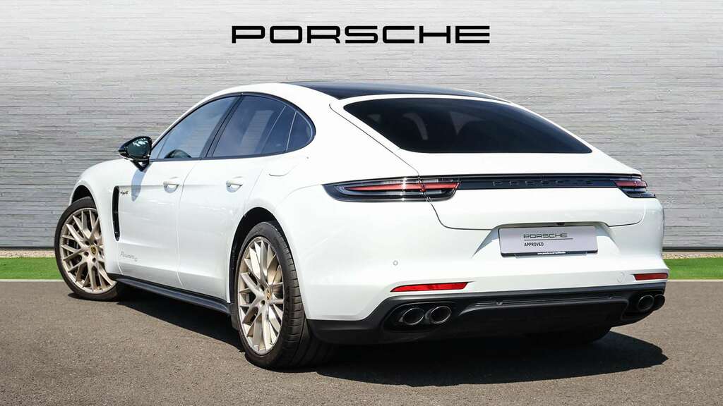 Porsche Panamera 4 10 Years Ed Ph 2020 White #4