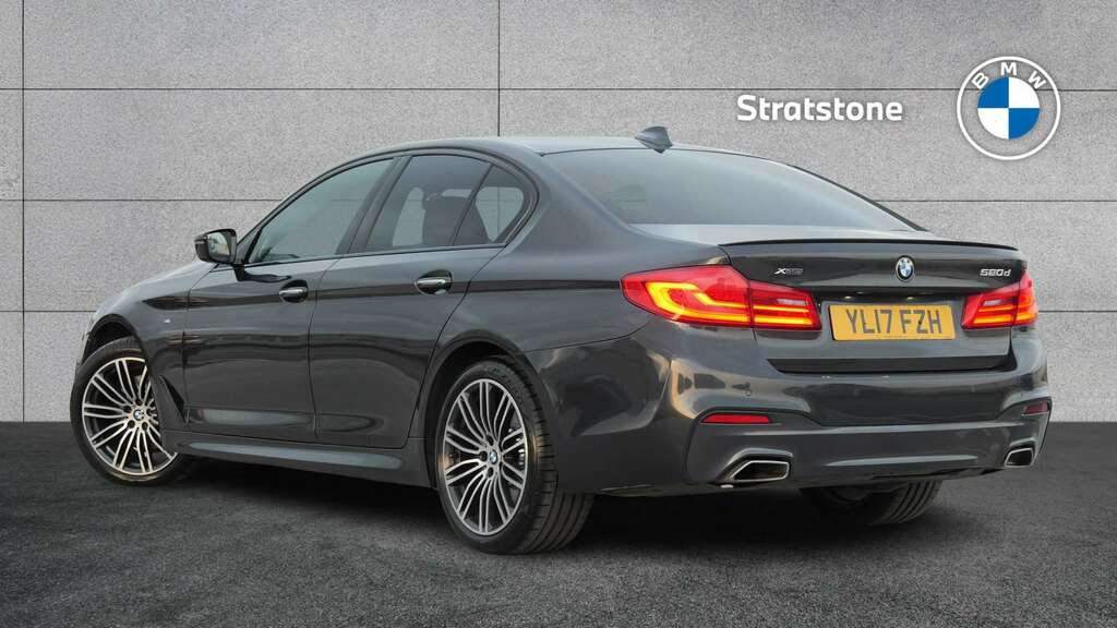 BMW 5 Series 520D Xdrive M Sport 2017 Grey #2