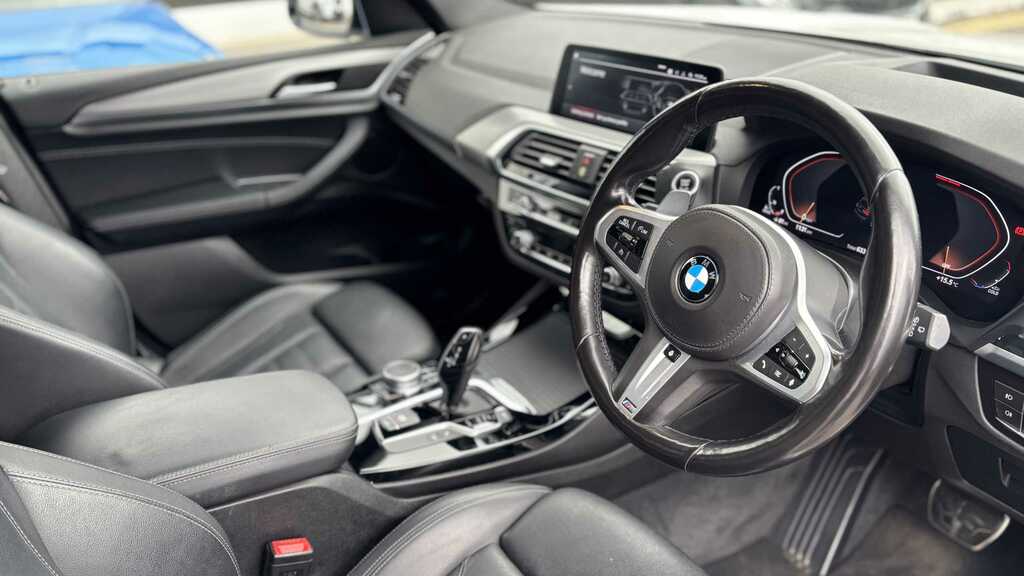 BMW X3 Xdrive20d Mht M Sport Step 2021 White #2
