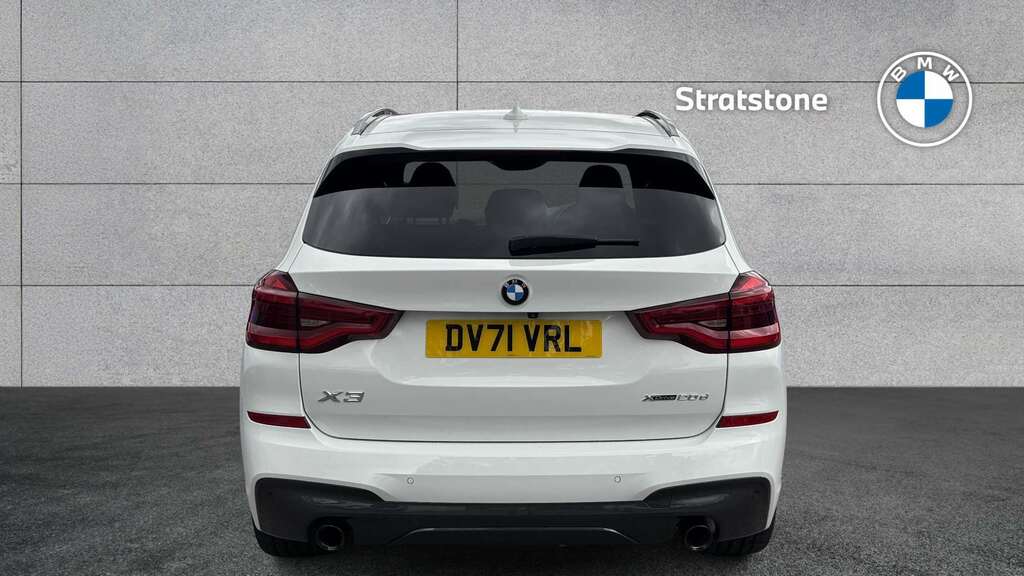 BMW X3 Xdrive20d Mht M Sport Step 2021 White #4