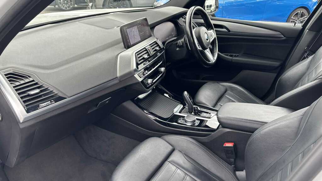 BMW X3 Xdrive20d Mht M Sport Step 2021 White #5