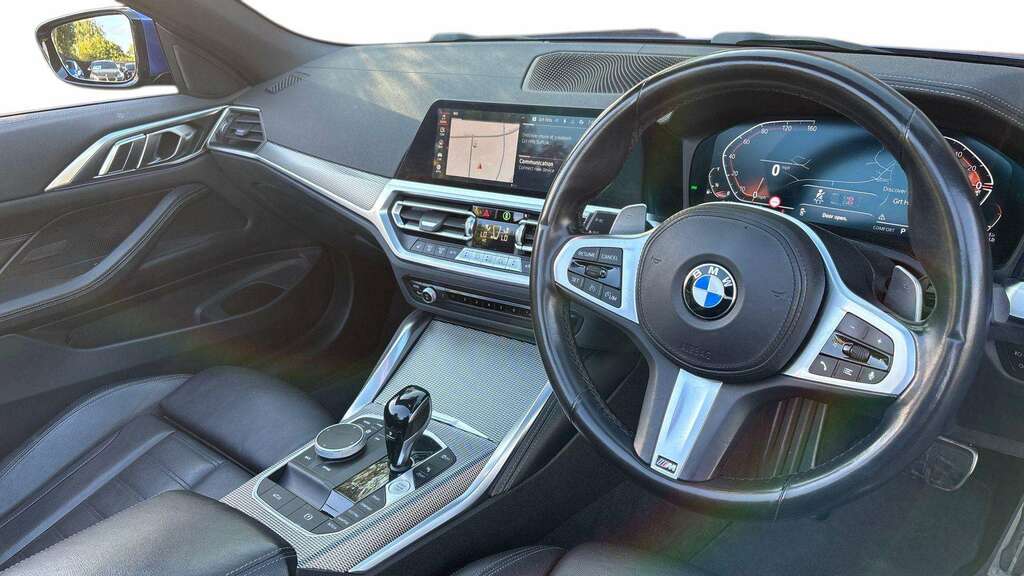 BMW 4 Series 420I M Sport Step 2021 Blue #5