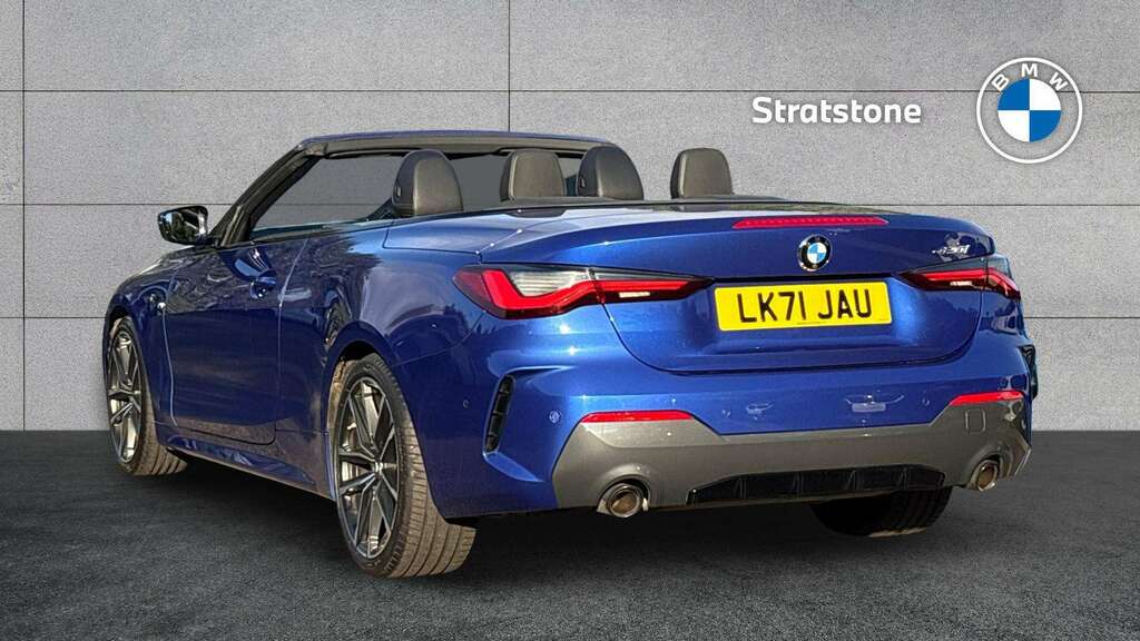 BMW 4 Series 420I M Sport Step 2021 Blue