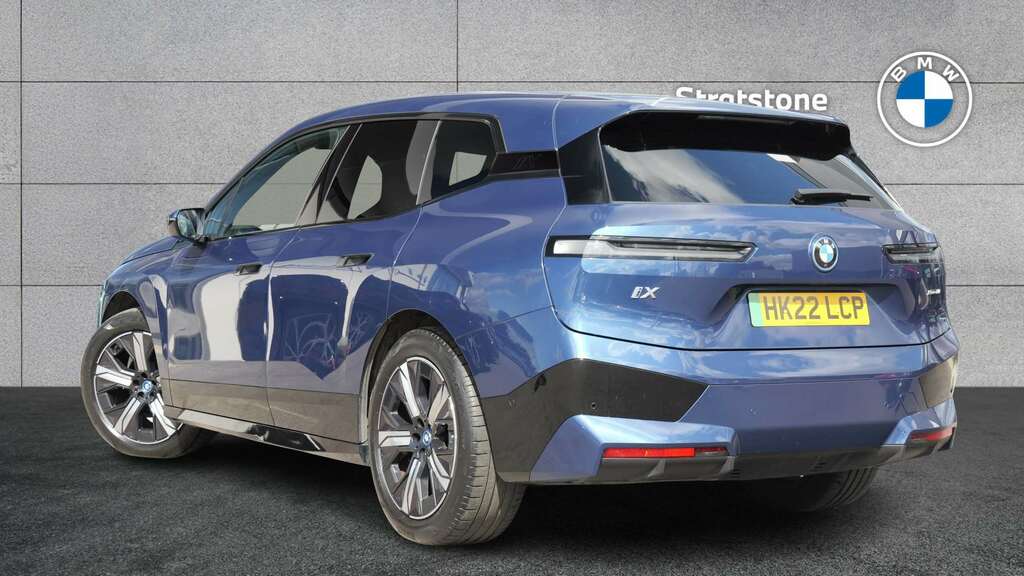 BMW iX 240Kw Xdrive40 M Sport 76.6Kwh 2022 Blue #2