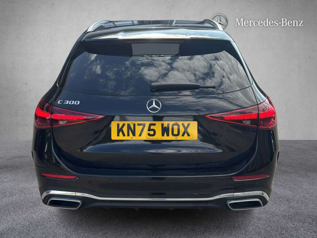 Mercedes-Benz C Class C300 Amg Line Premium Pan Roof 9G-tronic 202 KN75WOX Black #5