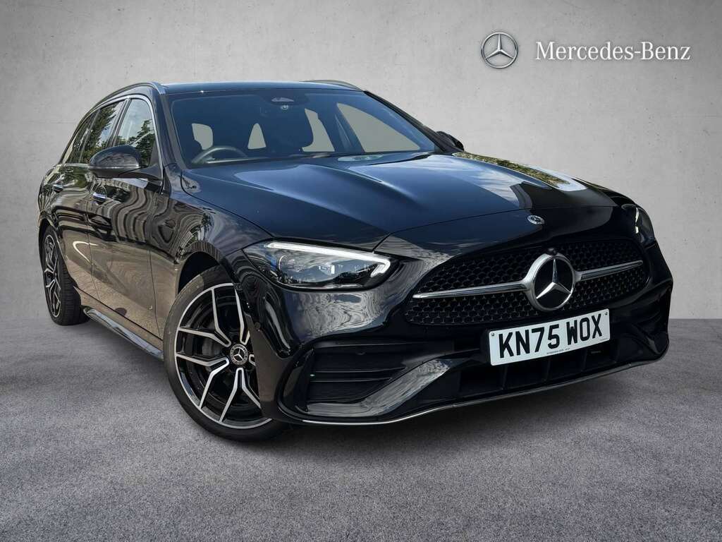 Mercedes-Benz C Class C300e Amg Line Premium Pan Roof 9G-tronic 20 Black