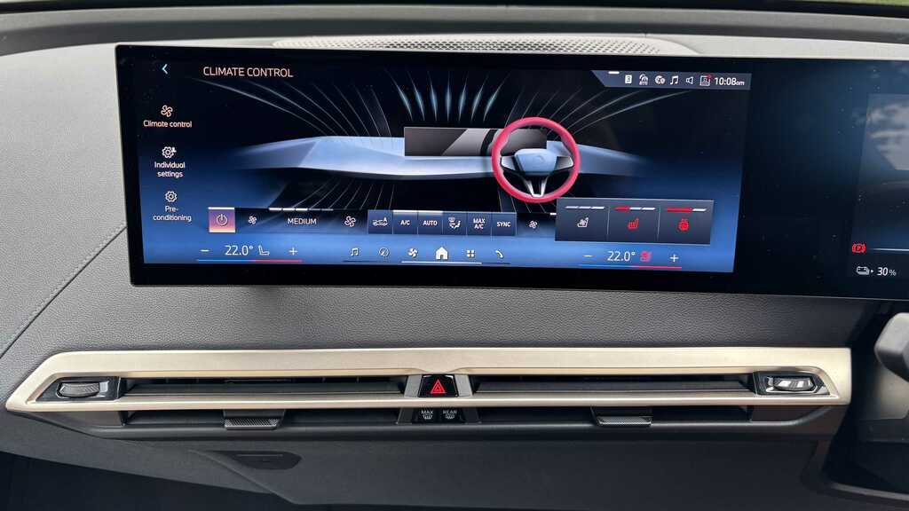 BMW iX Ix Xdrive 40 M Sport Black #13