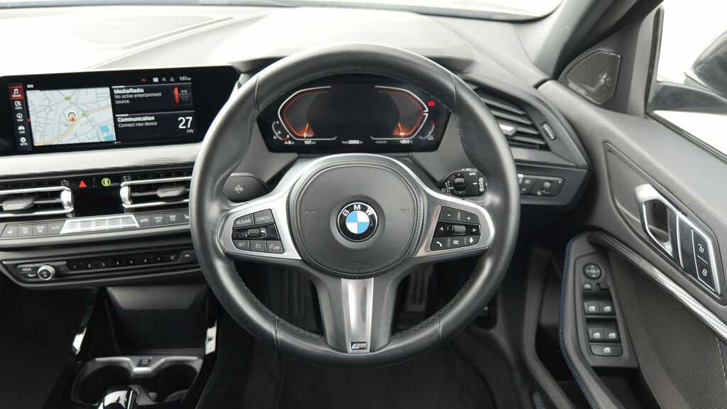 BMW 1 Series 118I 136 M Sport Step Lcp 2022 BD72LTV Grey #3