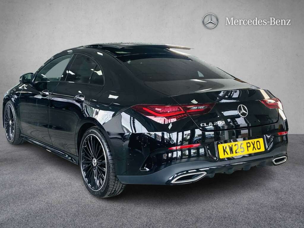 Mercedes-Benz CLA Class 200 Amg Line Premium Plus Tip 2025 KW25PXO Black #5