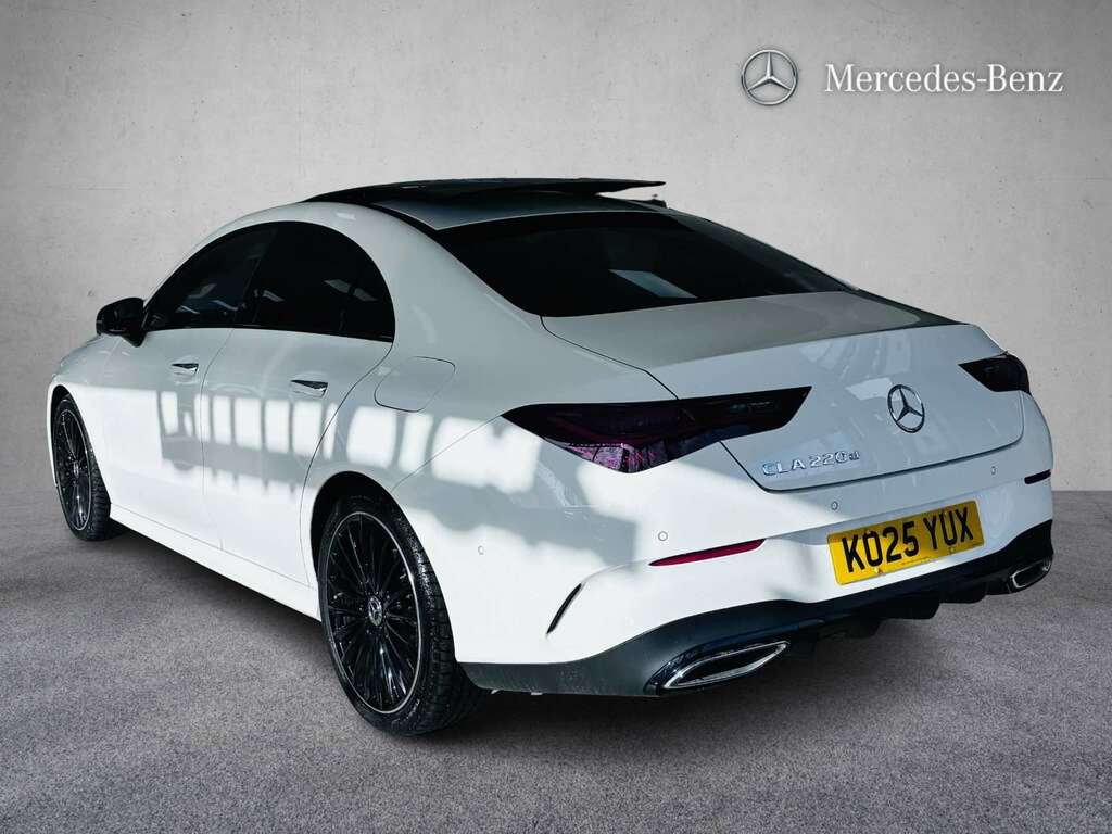 Mercedes-Benz CLA Class 220D Amg Line Premium Plus Tip 2025 KO25YUX White #5