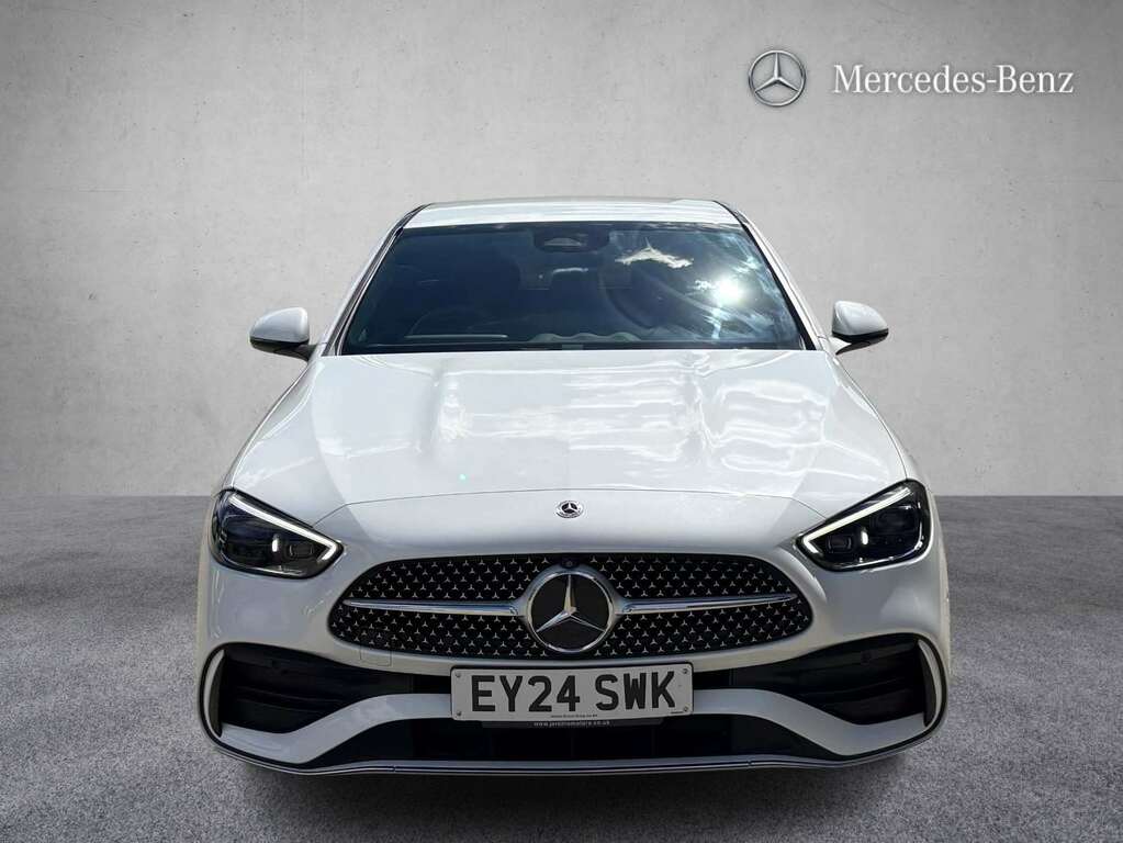 Mercedes-Benz C Class C300d Amg Line Premium 9G-tronic 2024 White #5
