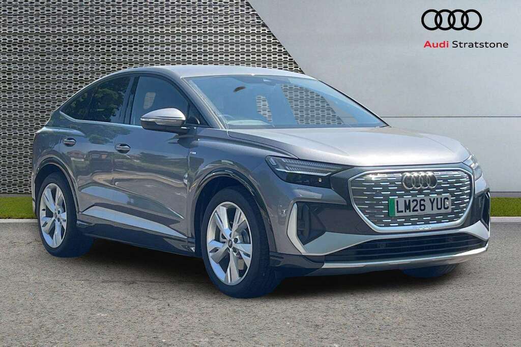 Audi Q4 E Tron 150Kw 40 63Kwh S Line Leather 2026 Grey