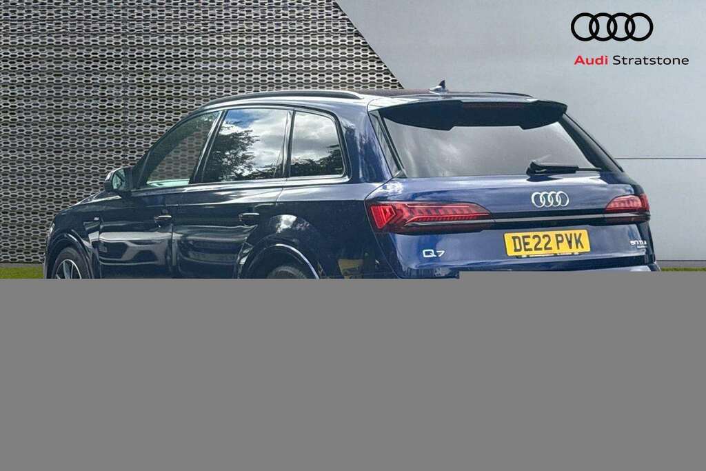 Audi Q7 50 Tdi Quattro Black Edition Tiptronic 2022 Blue #2