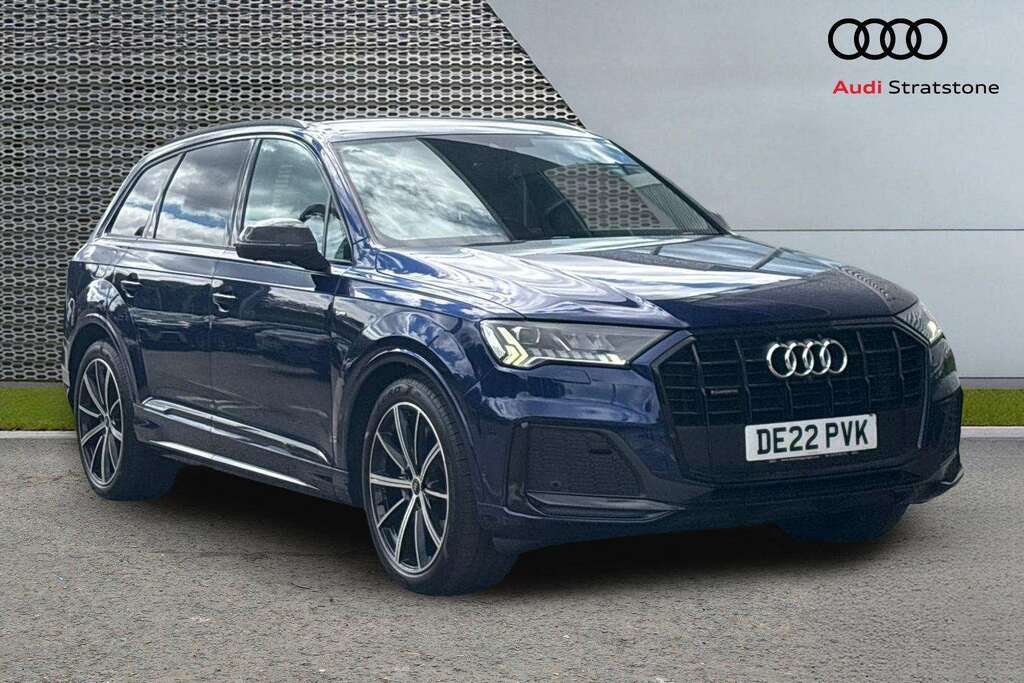 Audi Q7 50 Tdi Quattro Black Edition Tiptronic 2022 Blue