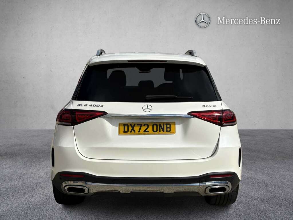 Mercedes-Benz GLE Class 400D 4Matic Amg Line Prem 9G-tronic 7 St 202 White #3