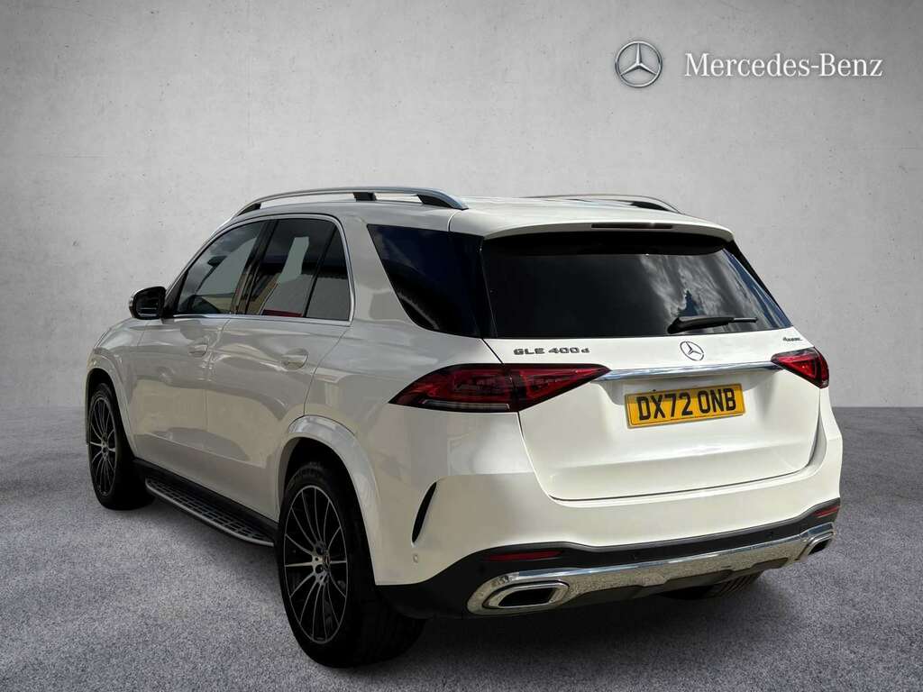Mercedes-Benz GLE Class 400D 4Matic Amg Line Prem 9G-tronic 7 St 202 White