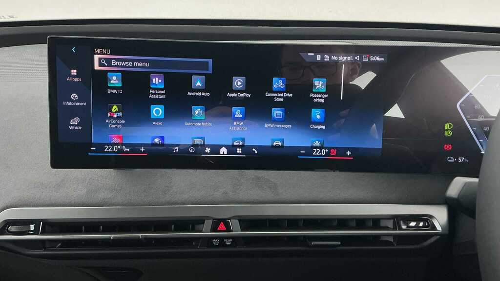 BMW iX Ix Xdrive45 M Sport Black #25