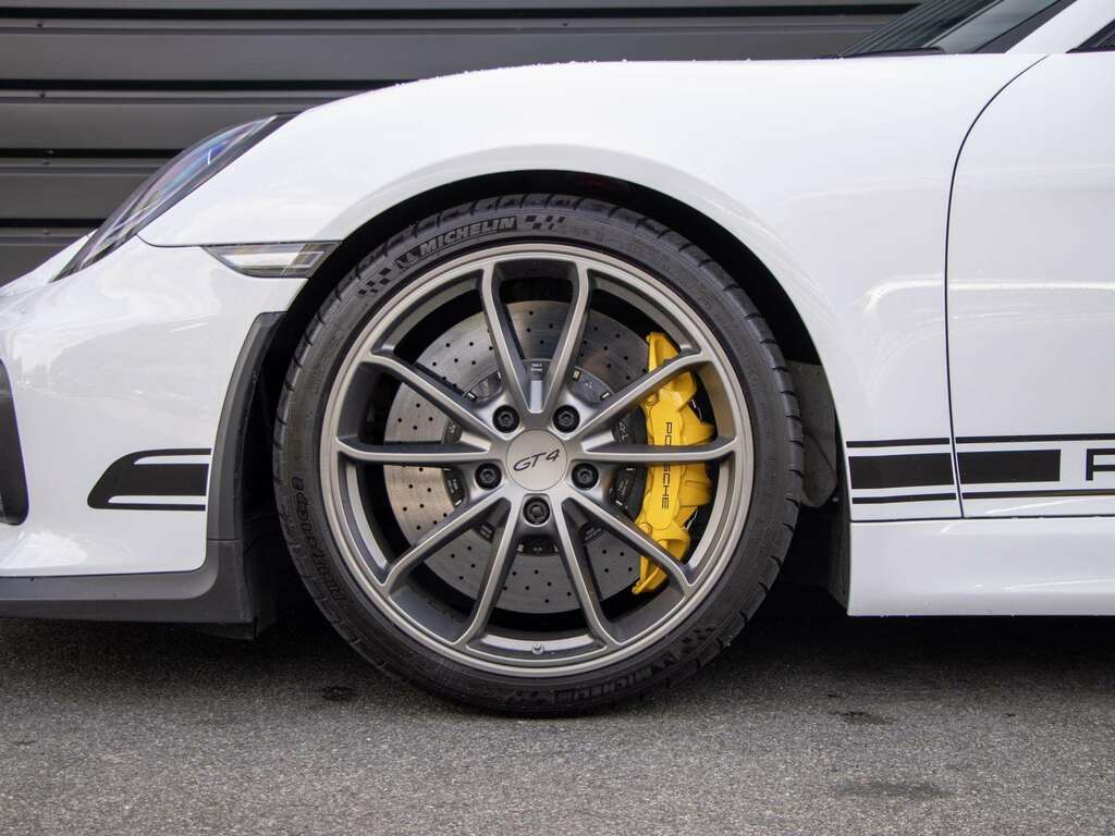 Porsche Cayman 3.8 981 Gt4 Coupe Euro 6 385 Ps White #4