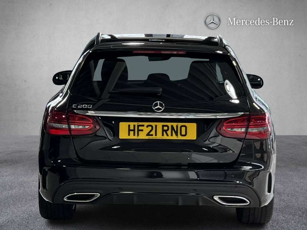 Mercedes-Benz C Class C200 Amg Line Night Ed Premium Plus 9G-tronic Black #5