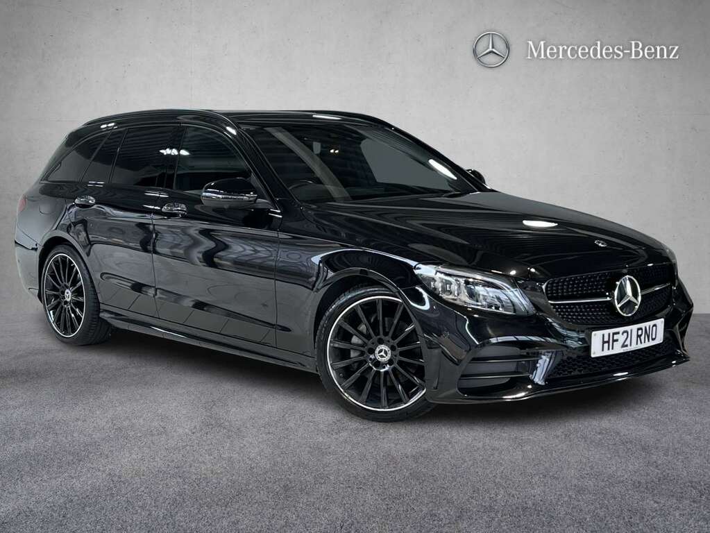 Mercedes-Benz C Class C200 Amg Line Night Ed Premium Plus 9G-tronic Black