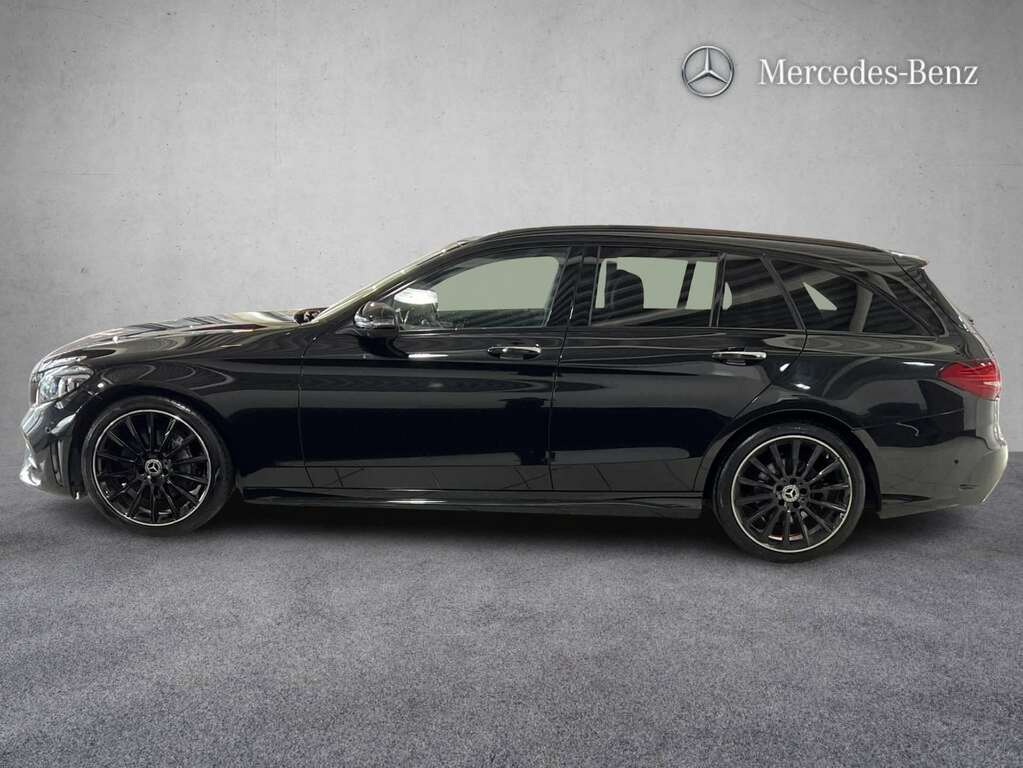 Mercedes-Benz C Class C200 Amg Line Night Ed Premium Plus 9G-tronic Black #6