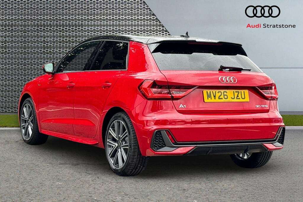 Audi A1 30 Tfsi S Line S Tronic 2026 MV26JZU Red #3