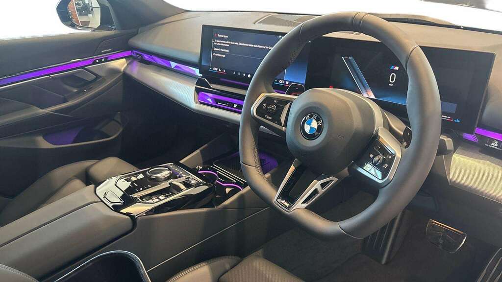 BMW i5 I5 Edrive40 M Sport Saloon Black #7