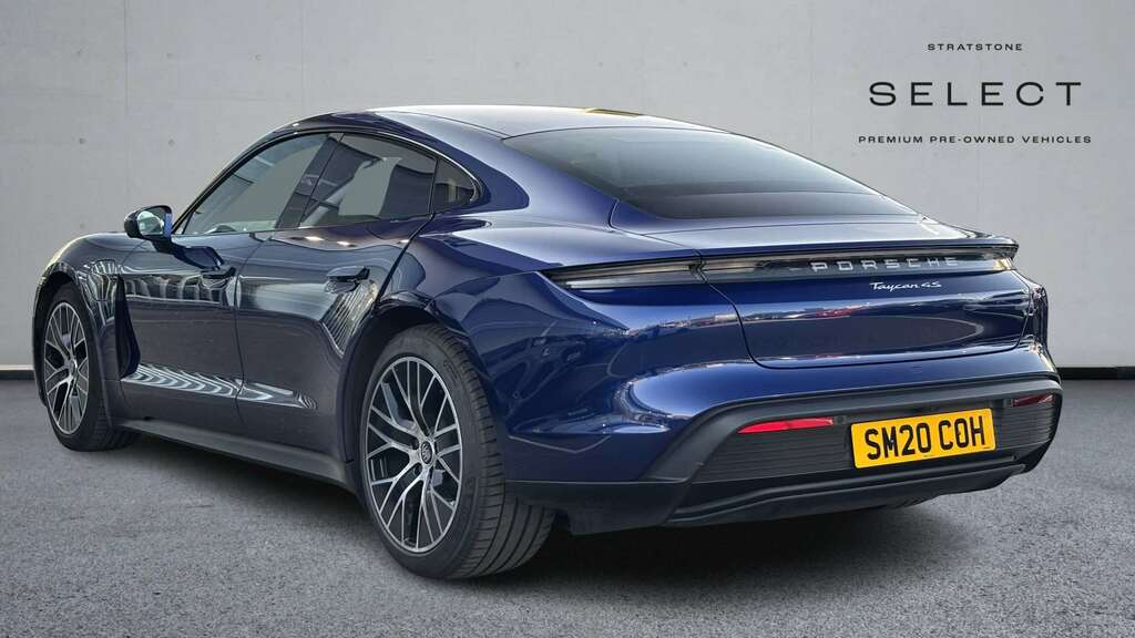 Porsche Taycan 420Kw 4S 93Kwh 2020 Blue #4