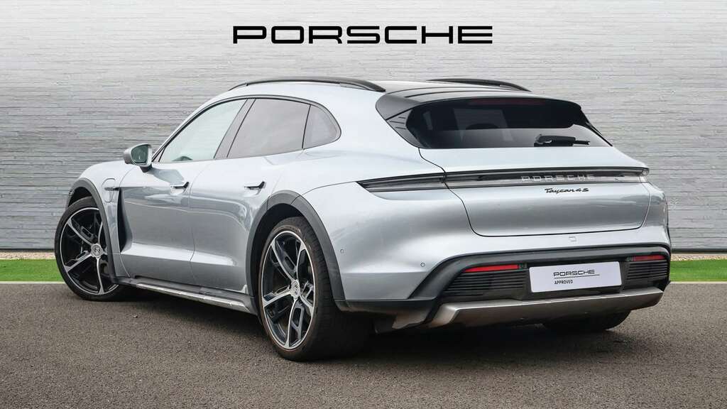 Porsche Taycan 4S Cross Turismo 2024 Silver #4