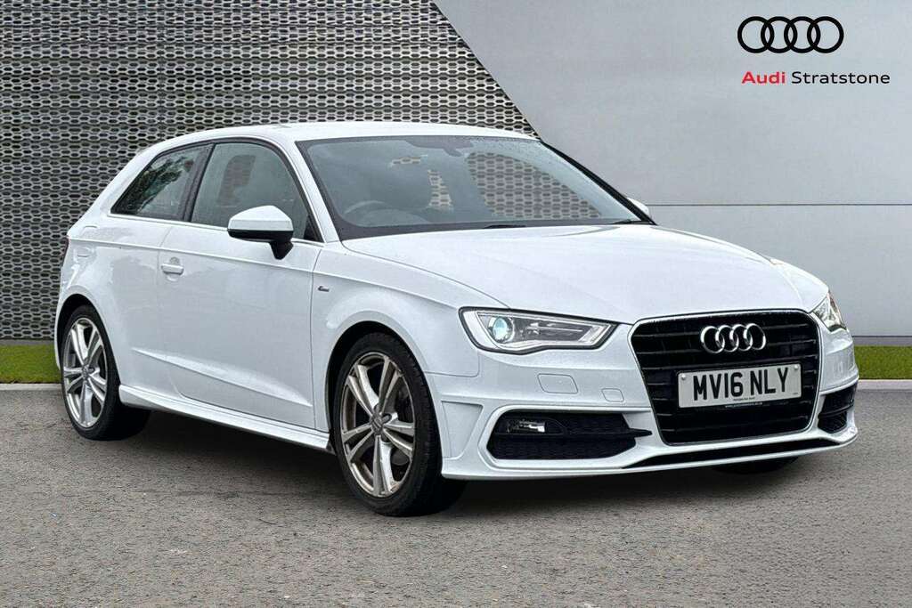 Audi A3 1.4 Tfsi 150 S Line Nav 2016 White