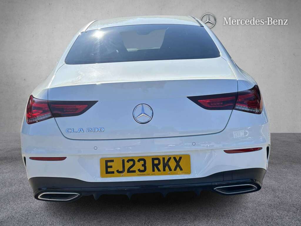 Mercedes-Benz CLA Class 200 Amg Line Premium Tip 2023 White #5