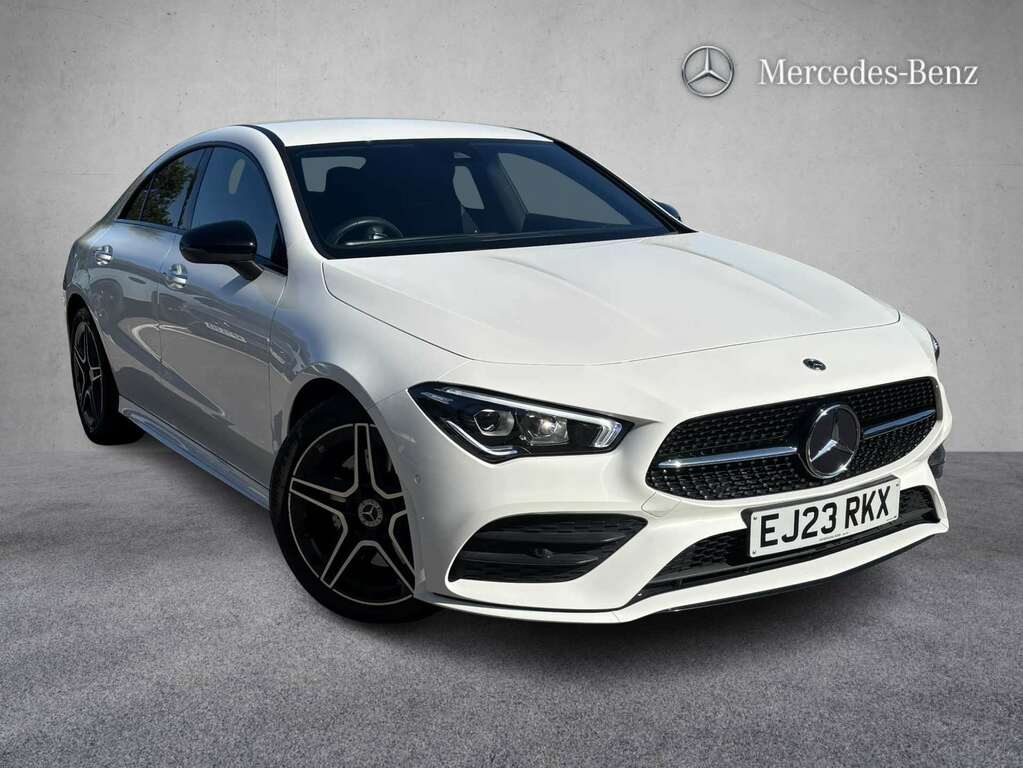 Mercedes-Benz CLA Class 200 Amg Line Premium Tip 2023 White