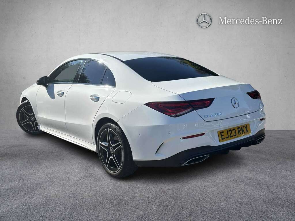 Mercedes-Benz CLA Class 200 Amg Line Premium Tip 2023 White #2