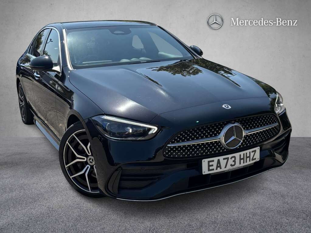 Mercedes-Benz C Class C 200 Amg Line Premium Mhev Black #1