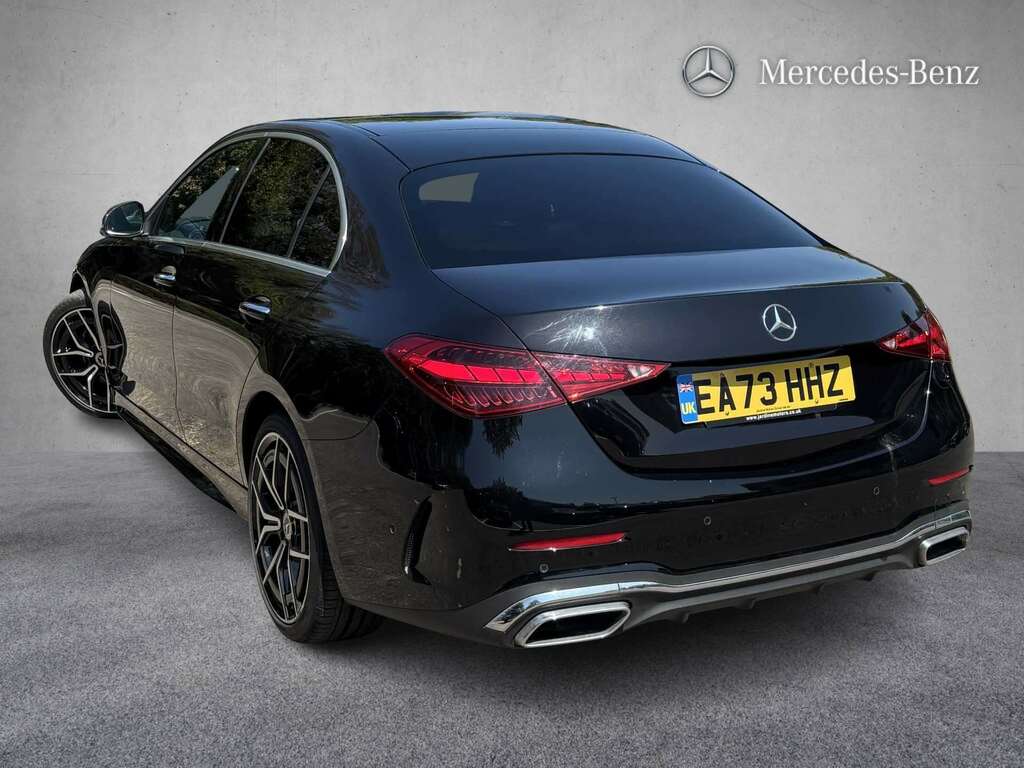 Mercedes-Benz C Class C 200 Amg Line Premium Mhev Black #2