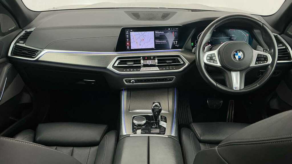 BMW X5 Xdrive30d M Sport 7 Seat 2019 Blue #4