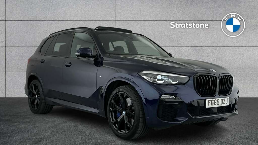 BMW X5 Xdrive30d M Sport 7 Seat 2019 Blue