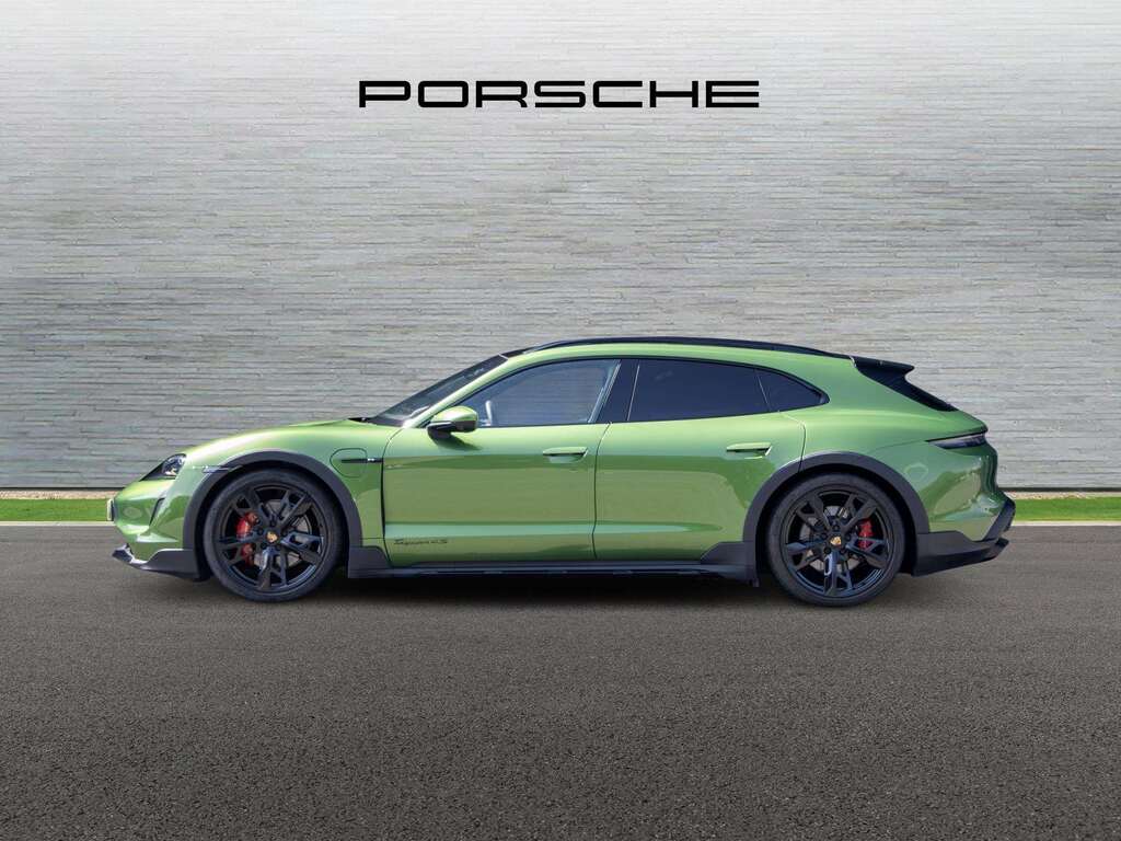 Porsche Taycan 420Kw 4S 93Kwh 2023 Green #5