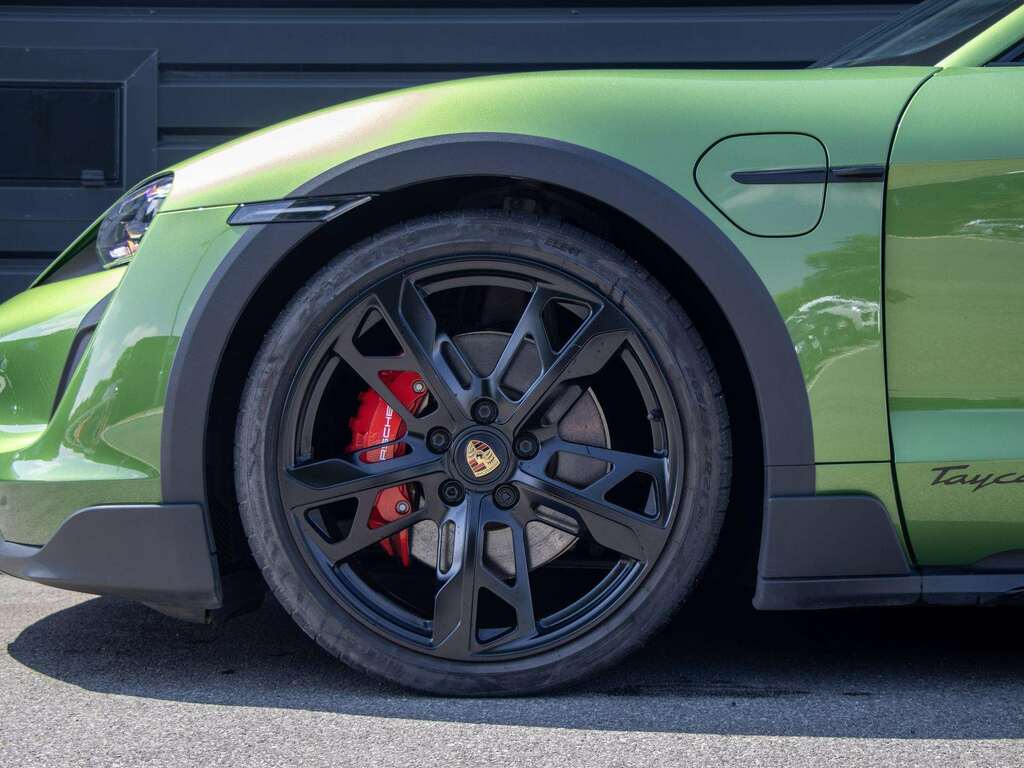 Porsche Taycan 420Kw 4S 93Kwh 2023 Green #4