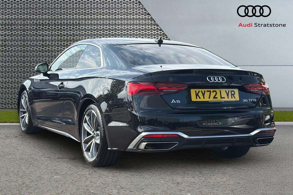 Audi A5 35 Tfsi S Line S Tronic 2022 Black #3